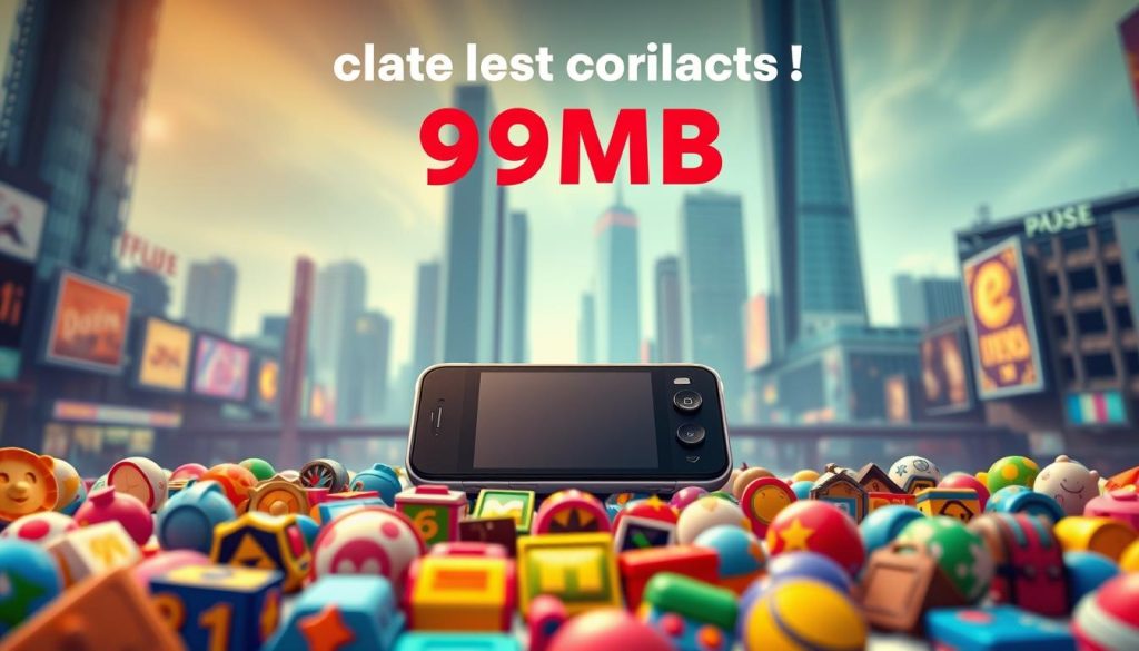 เกมมือถือขนาดเล็ก 99MB